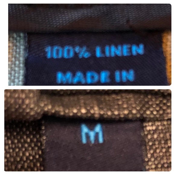 Material London Dark Gray Linen Jacket Size 42R - Picture 14 of 15